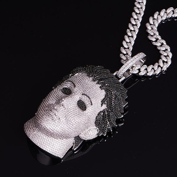 Pingente Michael Myers Ouro Branco (Personalizado) - APORRO